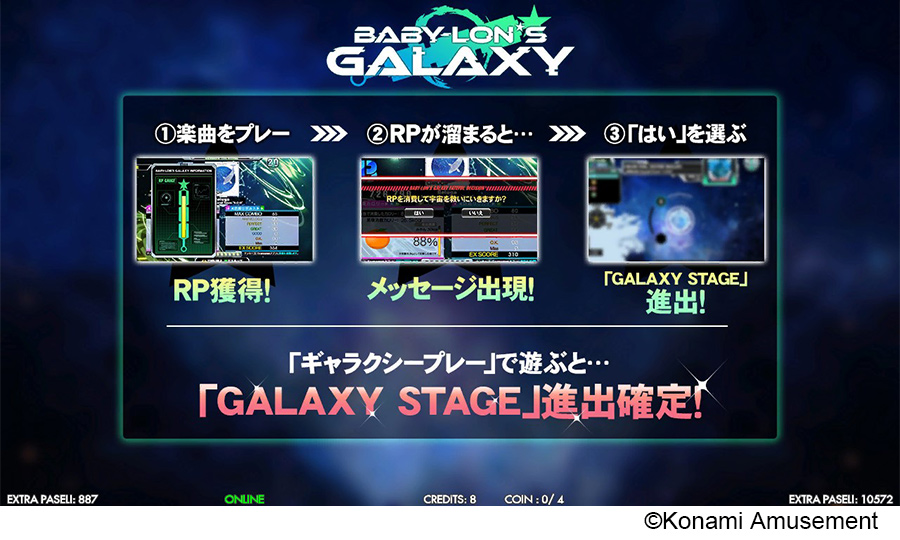 DanceDanceRevolution A3』大型ゲーム内イベント「BABY-LON'S GALAXY」で楽曲解禁！ |  株式会社コナミアミューズメント