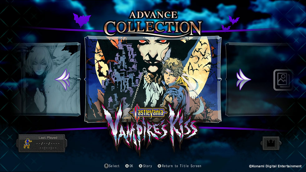 TOP |Castlevania Advance Collection 公式サイト | KONAMI
