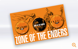 ZONE OF THE ENDERS 缶バッチセット 発売日：2012年6月1日