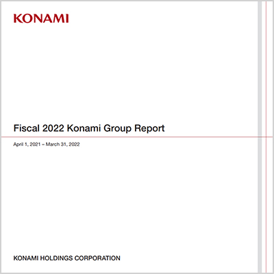 Konami Group Report PDF