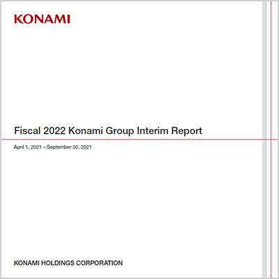 Konami Group Interim Report PDF