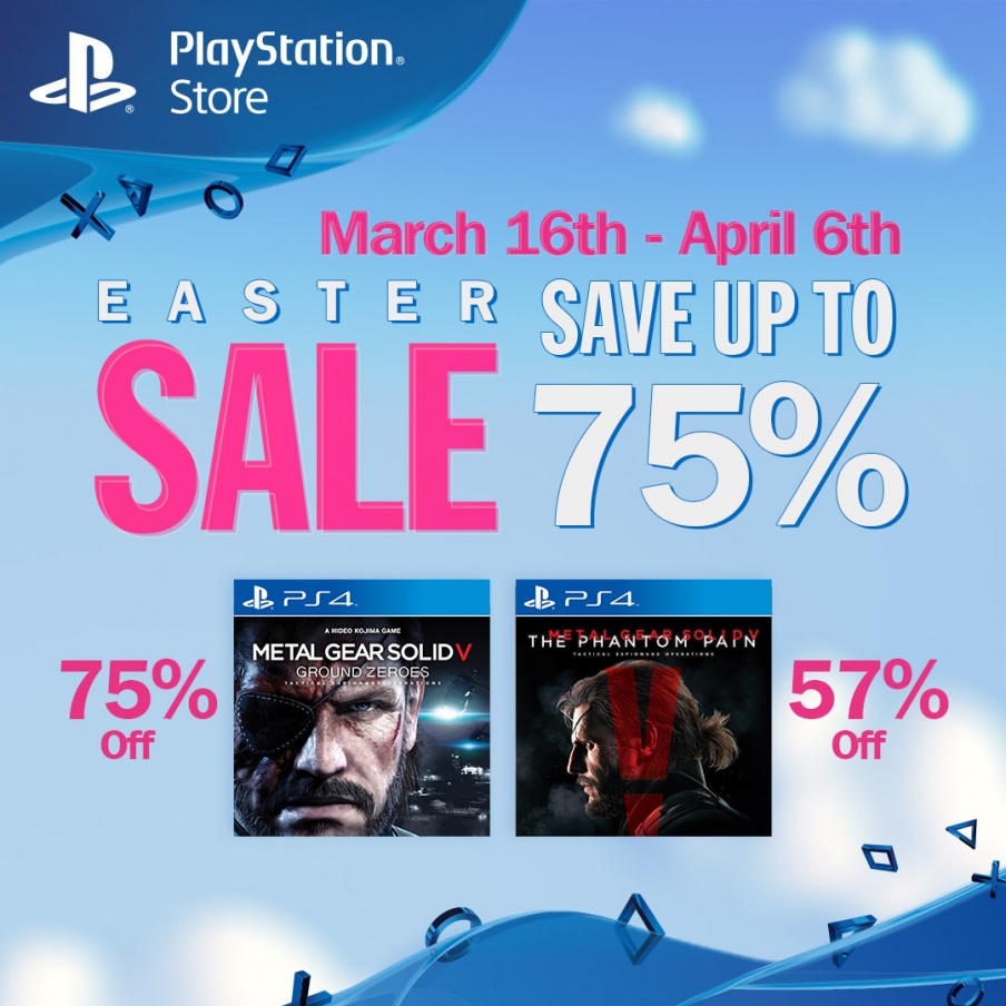 Sandsynligvis Og så videre lejlighed Metal Gear and PES in the PlayStation Store Easter Sale! | KONAMI DIGITAL  ENTERTAINMENT B.V.