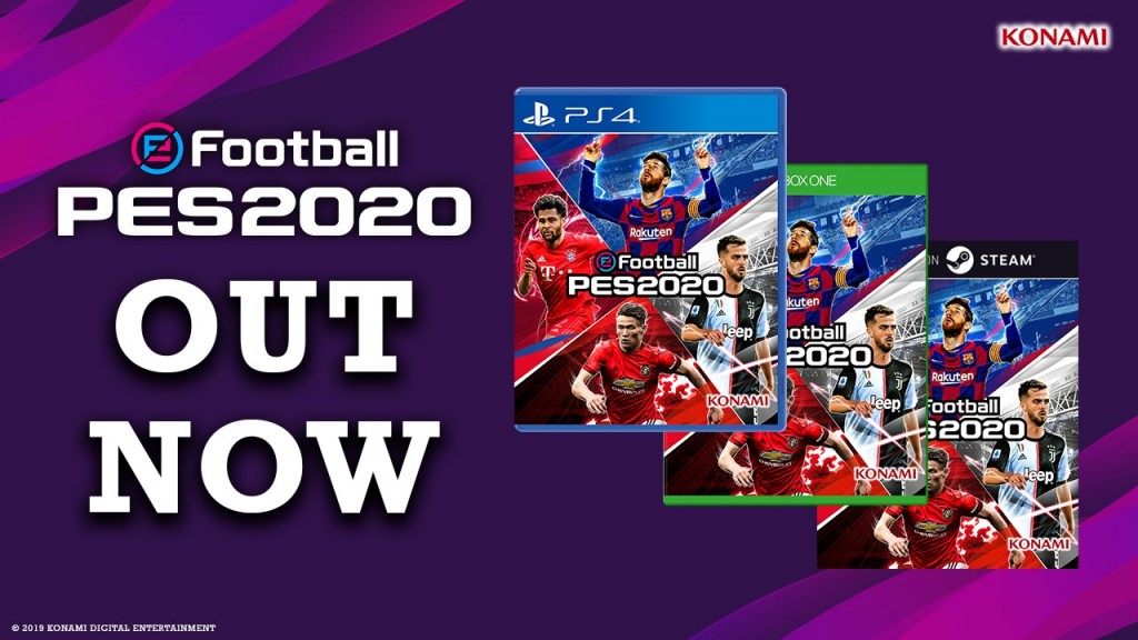 taza Omitido Paseo PLAYING IS BELIEVING”: eFootball PES 2020 NOW AVAILABLE | KONAMI DIGITAL  ENTERTAINMENT B.V.