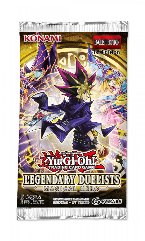 Yu-Gi-Oh Legendary Duelists Magical Hero Booster Card Packs 5 PACK LOT!! 
