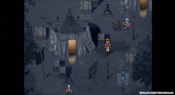 Original Suikoden II - Jowy at the Youth Brigade Camp