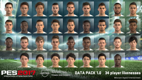 PES 2017: Data Pack 1.0 Now Available! Free update includes new