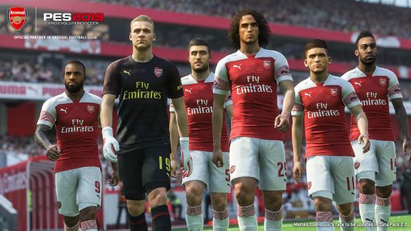 Konami Extends Global Partnership With Arsenal Fc Announces Legends In Pes 2019 Konami Digital Entertainment B V