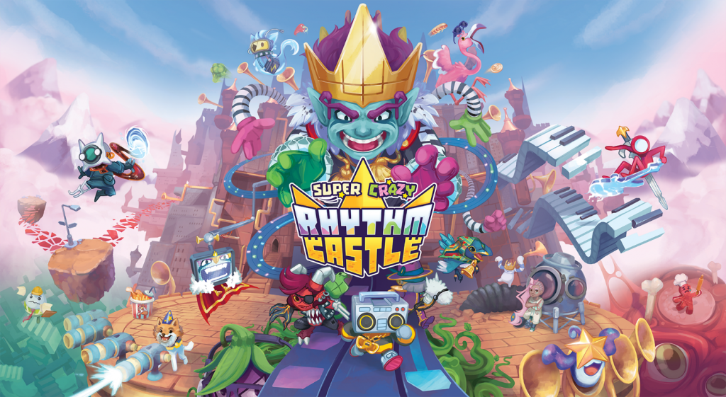 Turn up the volume for 'Super Crazy Rhythm Castle', launching today on  PlayStation®5, PlayStation®4, Xbox Series X, S, Steam® and Nintendo Switch™!