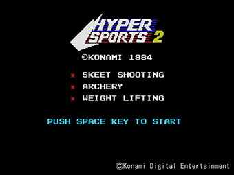 HYPER SPORTS 2(MSX版)
