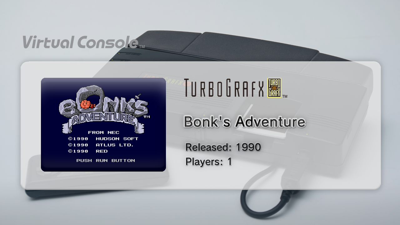 BONK'S ADVENTURE