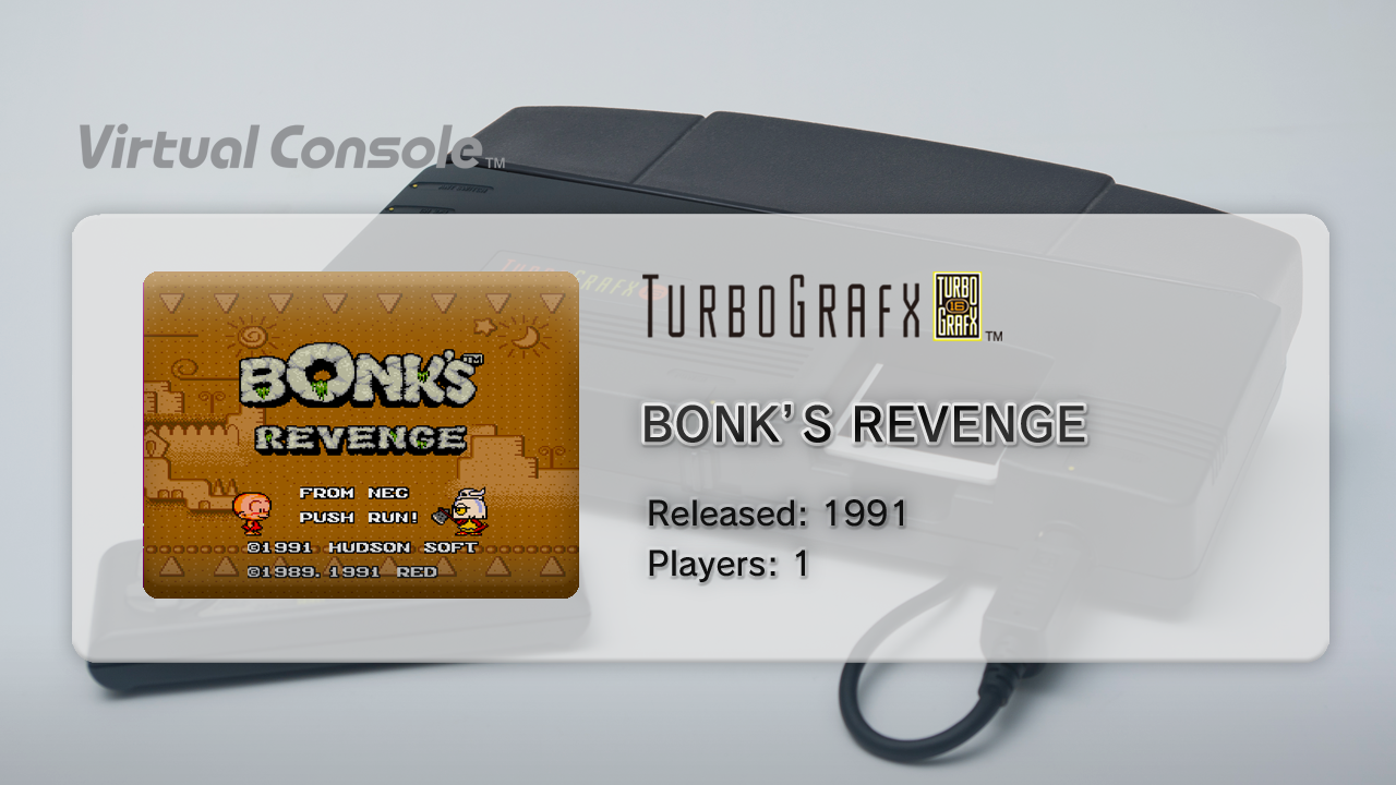 BONK'S REVENGE