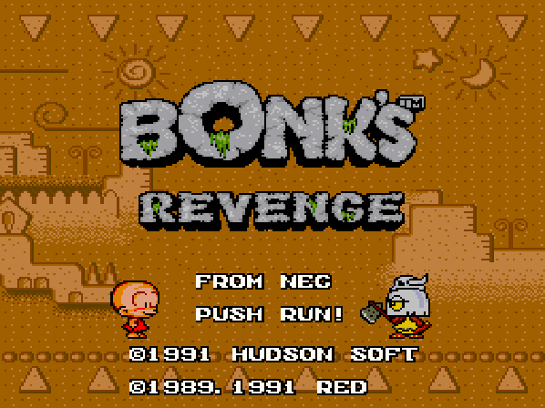 BONK'S REVENGE | Konami Product Information