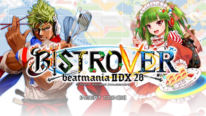 beatmania IIDX 28 BISTROVERタイトル画面