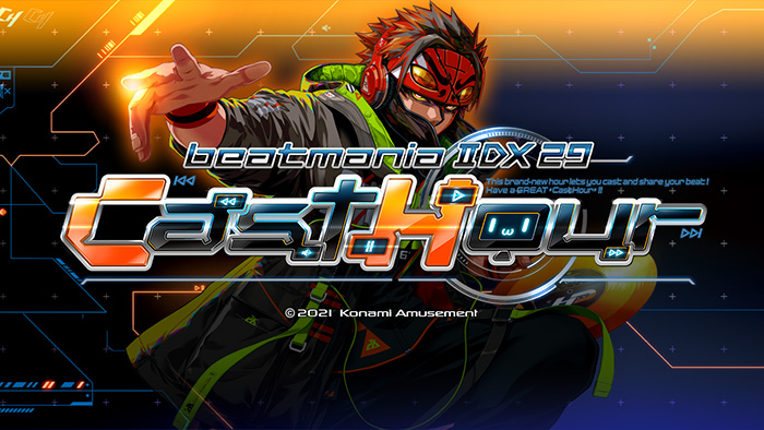 beatmania IIDX 29 CastHour タイトル画面