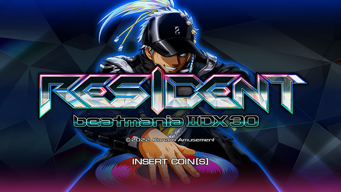 beatmania IIDX 30 RESIDENT タイトル画面